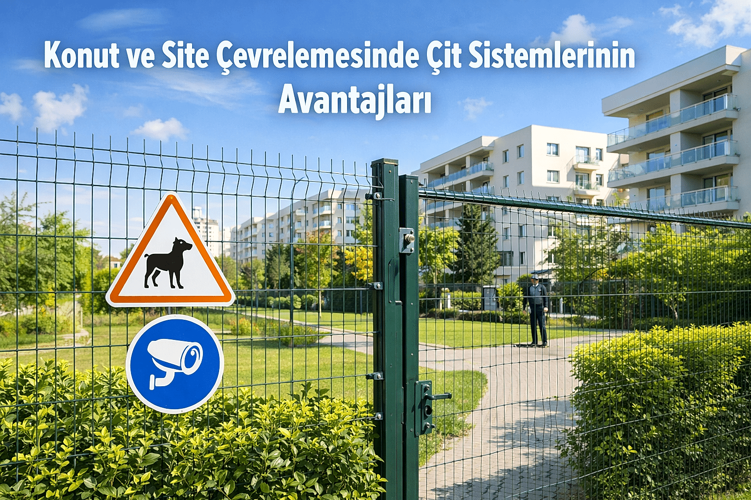 Konut ve Site Çevrelemesinde Çit Sistemlerinin Avantajları
